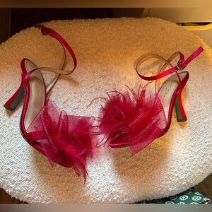 Betsey Johnson tulle heels